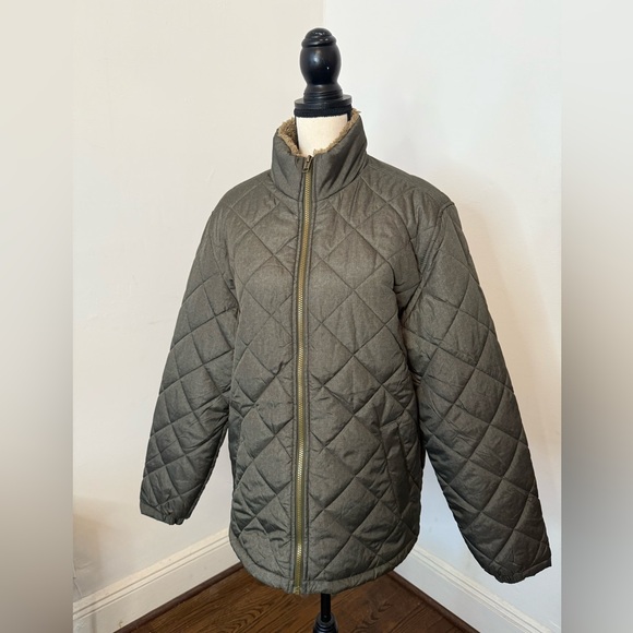 WEATHERPROOF VINTAGE Men's Lined Fleece Puffer Jacket Size Medium - Picture 1 of 9